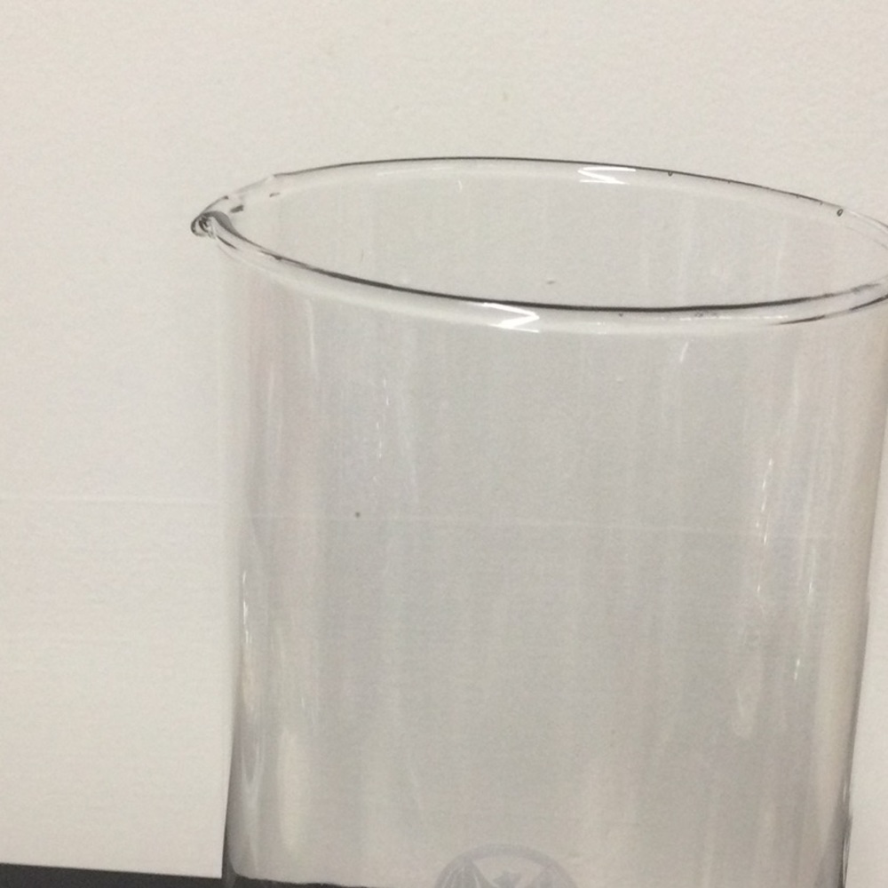 New Bacardi Limon Tall Glass Pitcher With Stir Stick - Picture 6 of 10